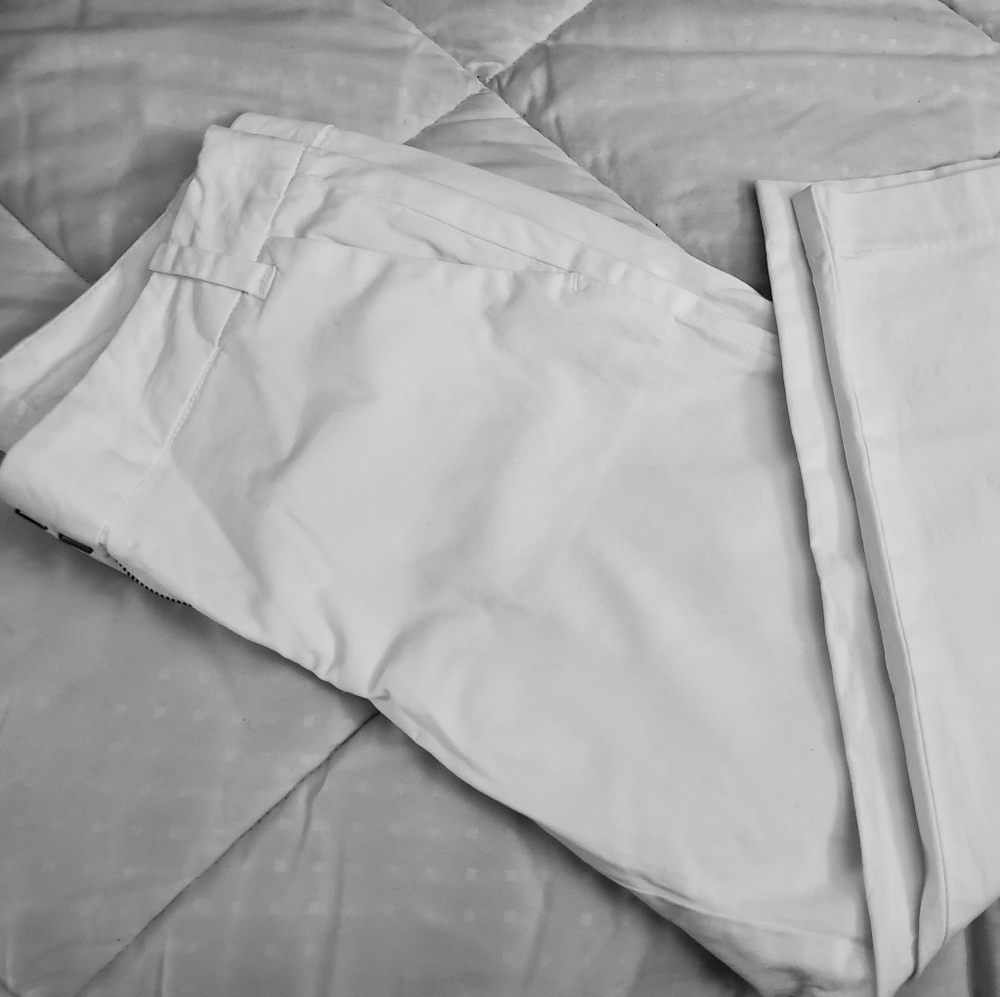 J. Crew white Capri Pants City Fit